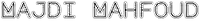 Majdi Mahfoud Logo